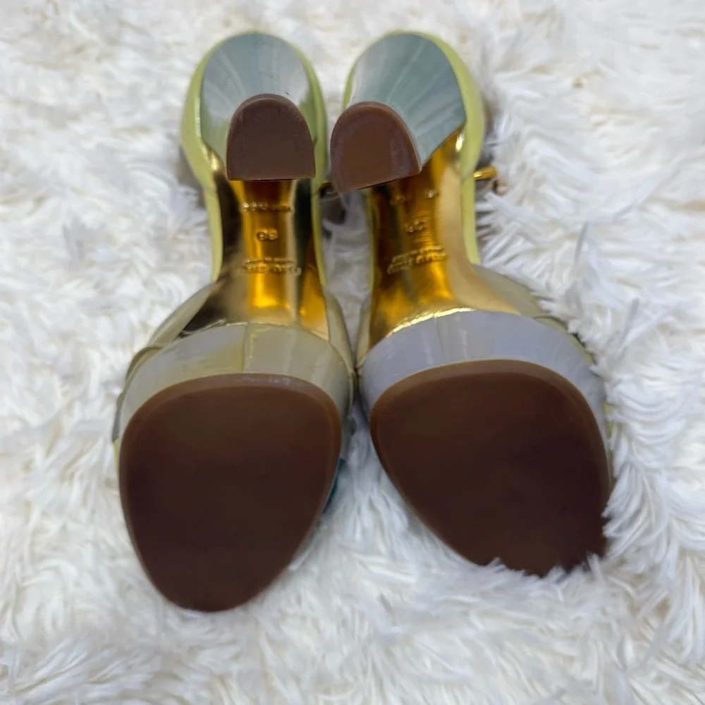 Miu Miu platform heels